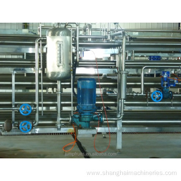 CIP/SIP tubular and tube in tube sterilizer